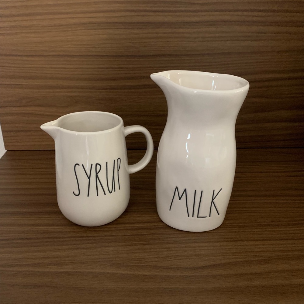 Rae Dunn MILK & SYRUP